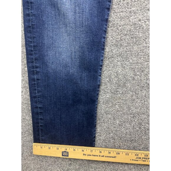 Mavi Marcus Jeans Mens 35x30 Dark Wash Blue Slim Straight Leg Stretch Denim - Picture 6 of 10